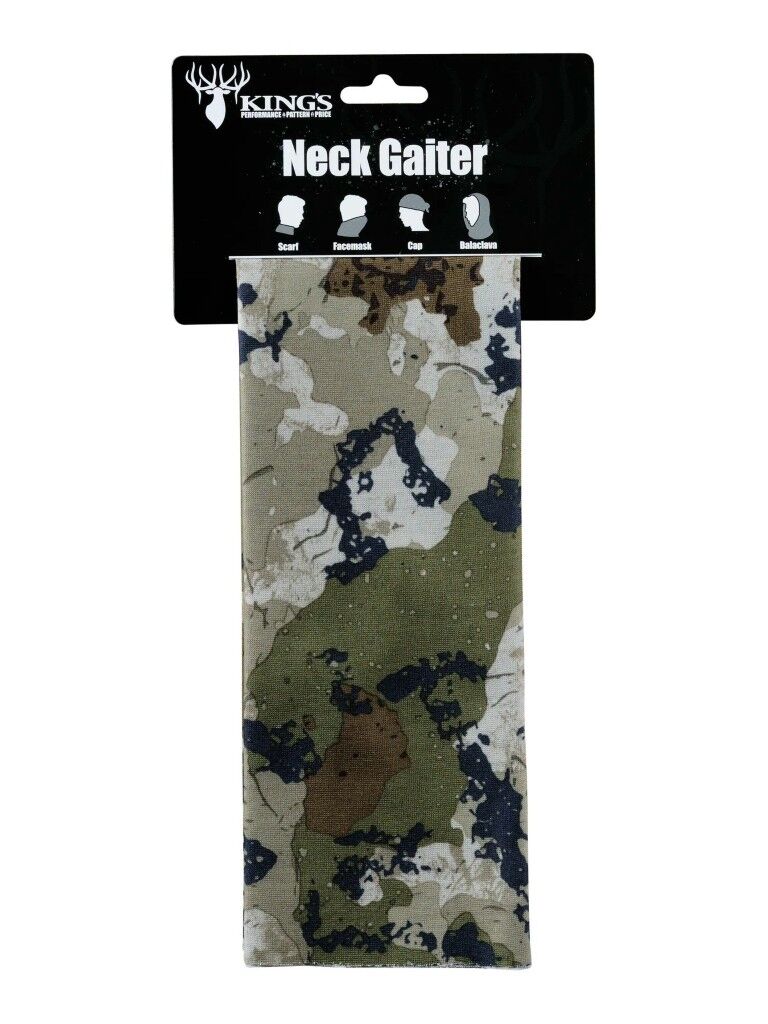 King's Camo Men's Head & Neck Gaiter