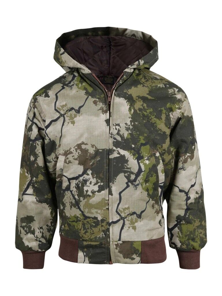 King's Camo Kids' Classic Insulated Hooded Jacket