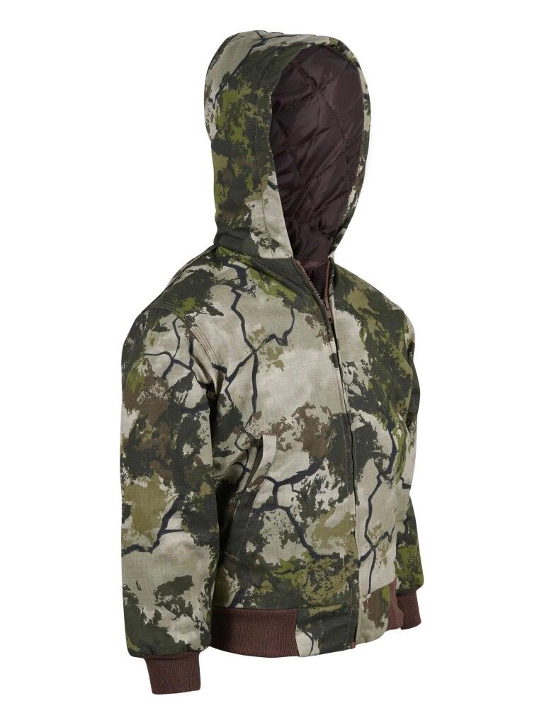 King's Camo Kids' Classic Insulated Hooded Jacket