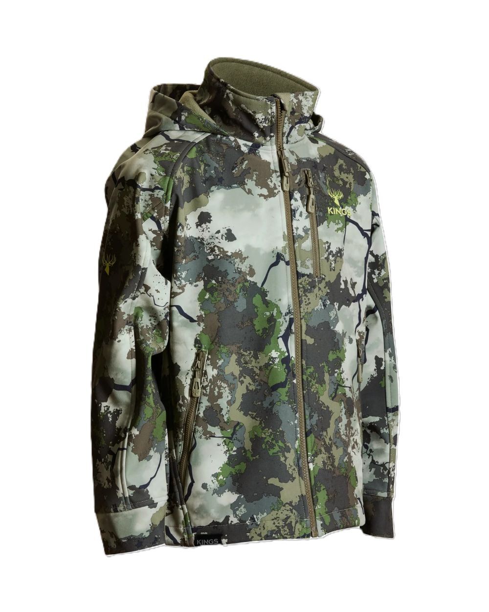 King's Camo Kid's Rover Soft Shell Jacket