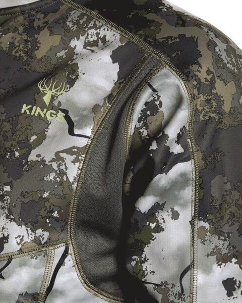 King's Camo Men's Hunter 1/4 Zip Pullover