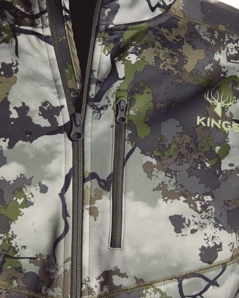 King's Camo Men's Hunter 1/4 Zip Pullover