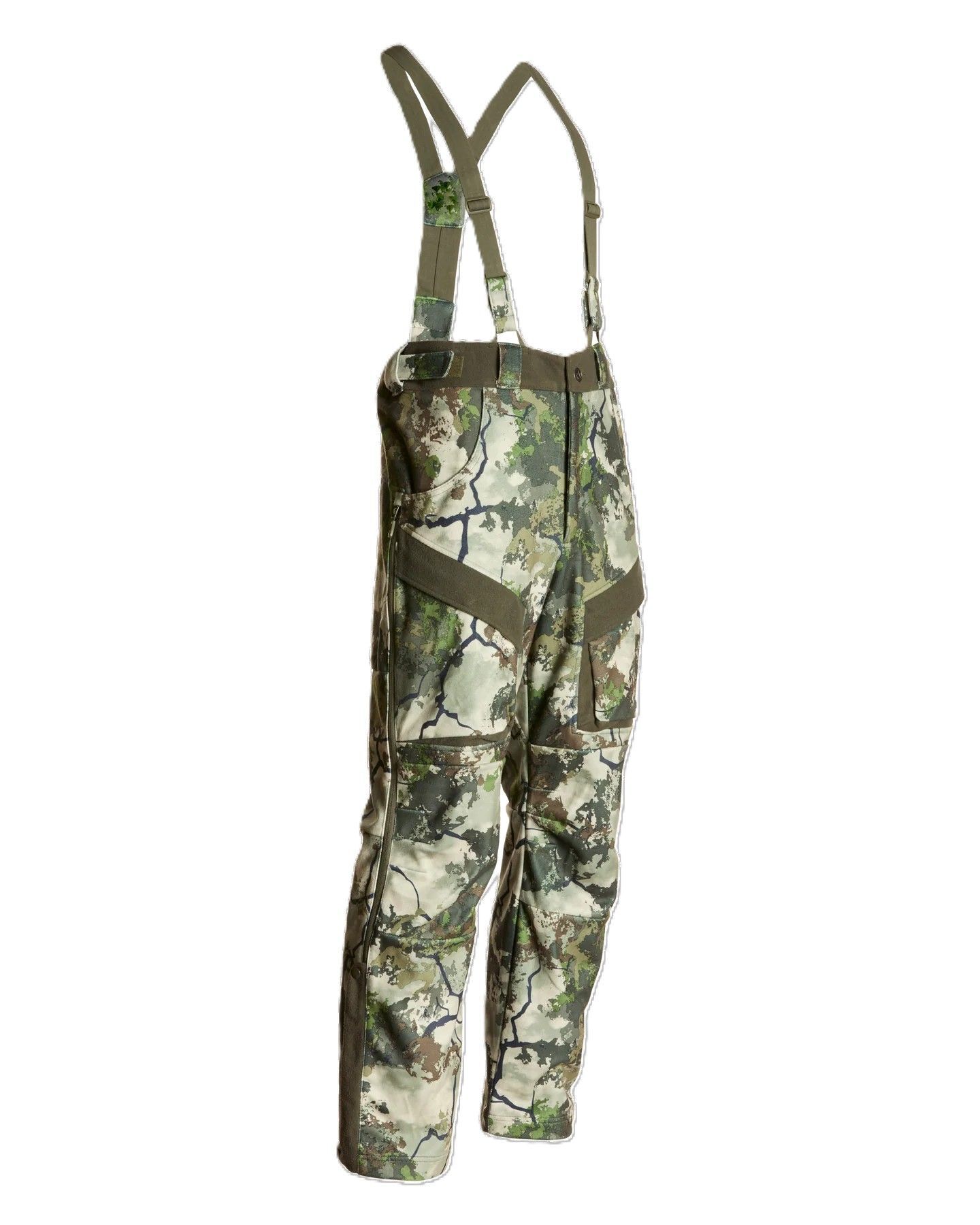 King's Camo Men's Hunter Wind-Defender Pro Fleece Bib