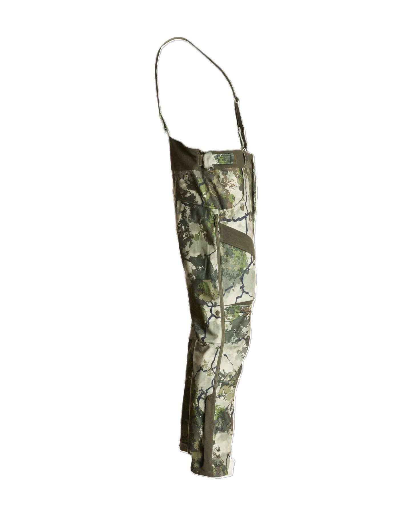 King's Camo Men's Hunter Wind-Defender Pro Fleece Bib