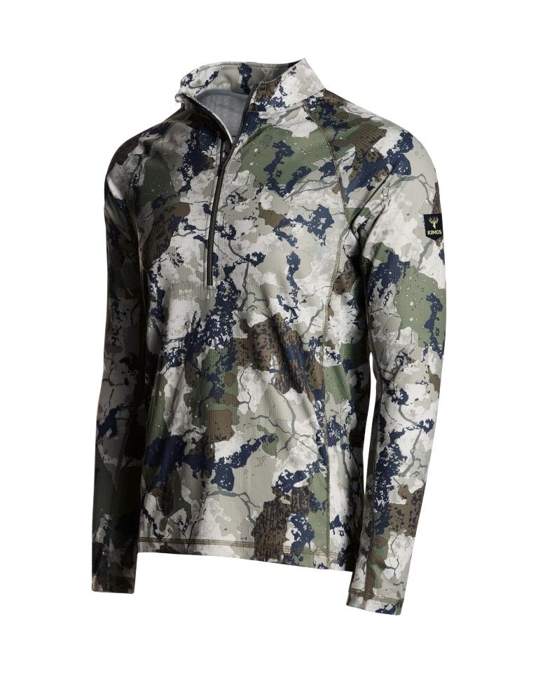 King's Camo XKG Elevation 1/4 Zip Tee