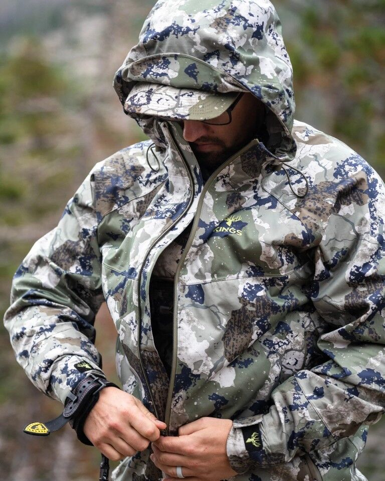 King's Camo Men's XKG Windstorm Rain Jacket
