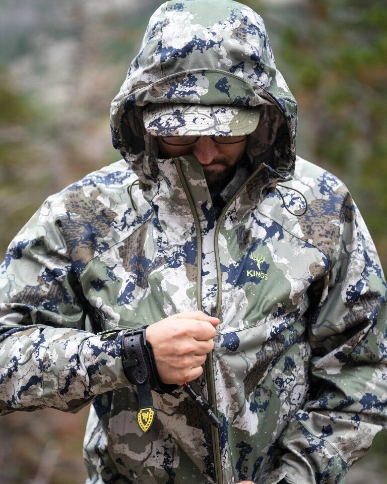 King's Camo Men's XKG Windstorm Rain Jacket