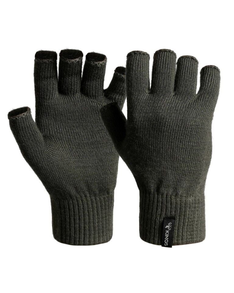 King's Camo Men's XKG Fingerless Merino Gloves