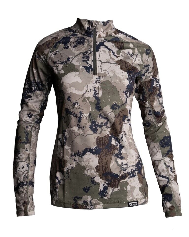 King's Camo Women's XKG Elevation 1/4 Zip Tee