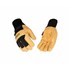 Kinco Men's Lined Grain Pigskin Palm Knit Wrist Glove in Tan