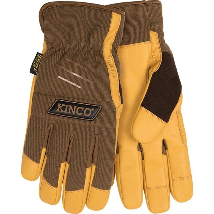 Kinco Men's KincoPro Lined Brown Synthetic Gloves