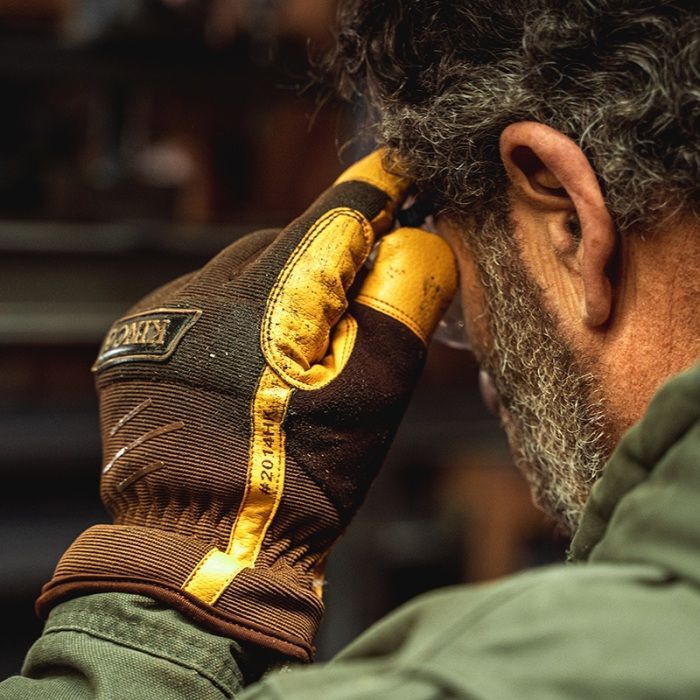 Kinco Men's KincoPro Lined Brown Synthetic Gloves