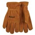 Kinco Men's Suede Cowhide Driver Gloves in Brown