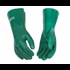 Kinco Men's Lined Suede Driver Gloves in Green