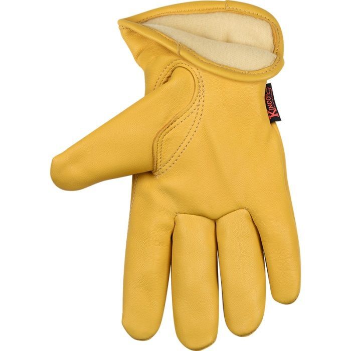 Kinco Men's Lined Premium Grain Deerskin Driver Gloves