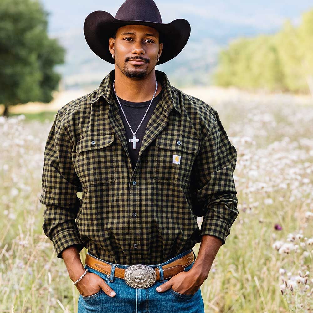 Montana Silversmiths Nature's Valor Buckle With Buck And Doe