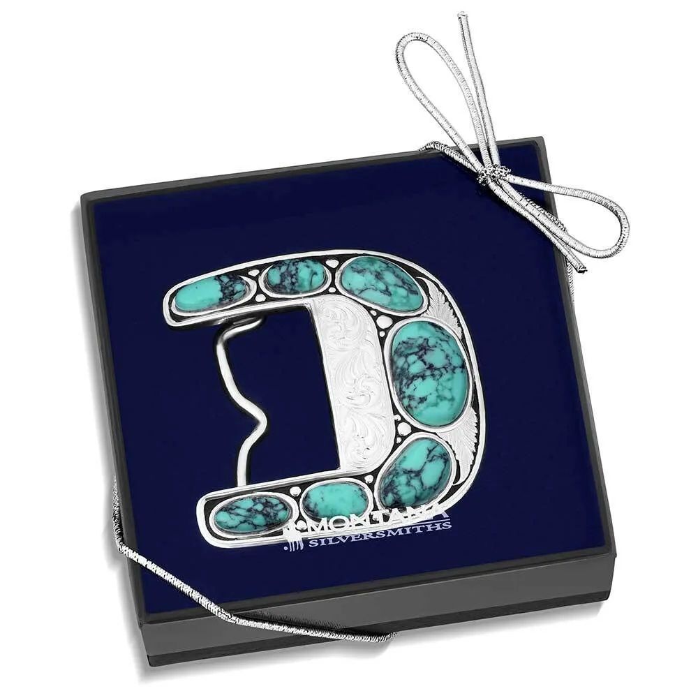 Montana Silversmiths Women's Clear Blue Sky Buckle