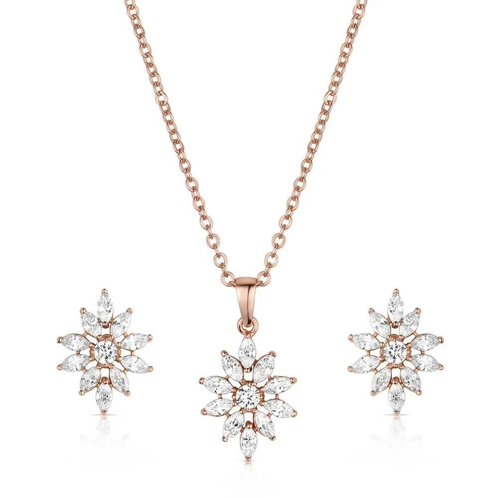 Montana Silversmiths Women's Crimson Sun Jewelry Set