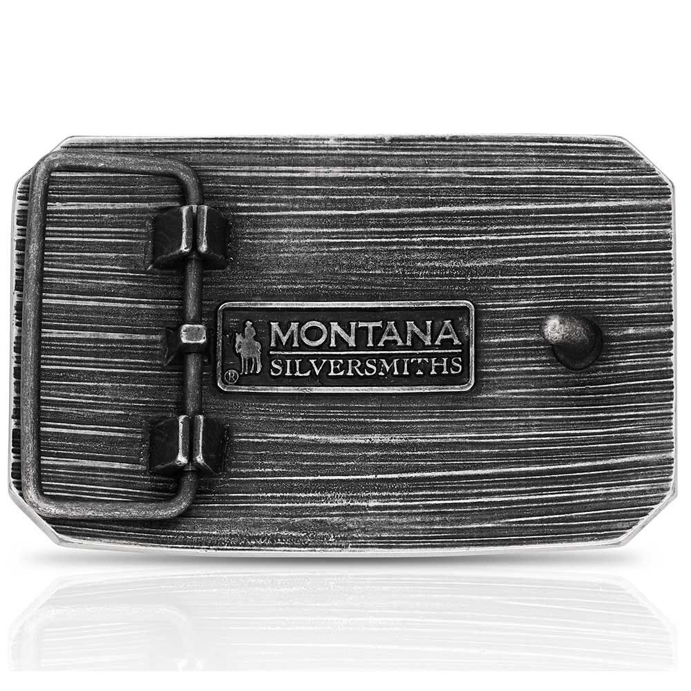 Montana Silversmiths Men's Westward Way Buckle