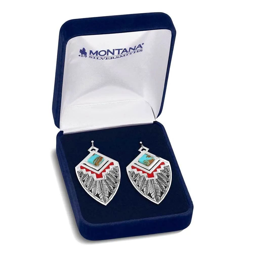 Montana Silversmiths Southwest Aura American Made Earrings