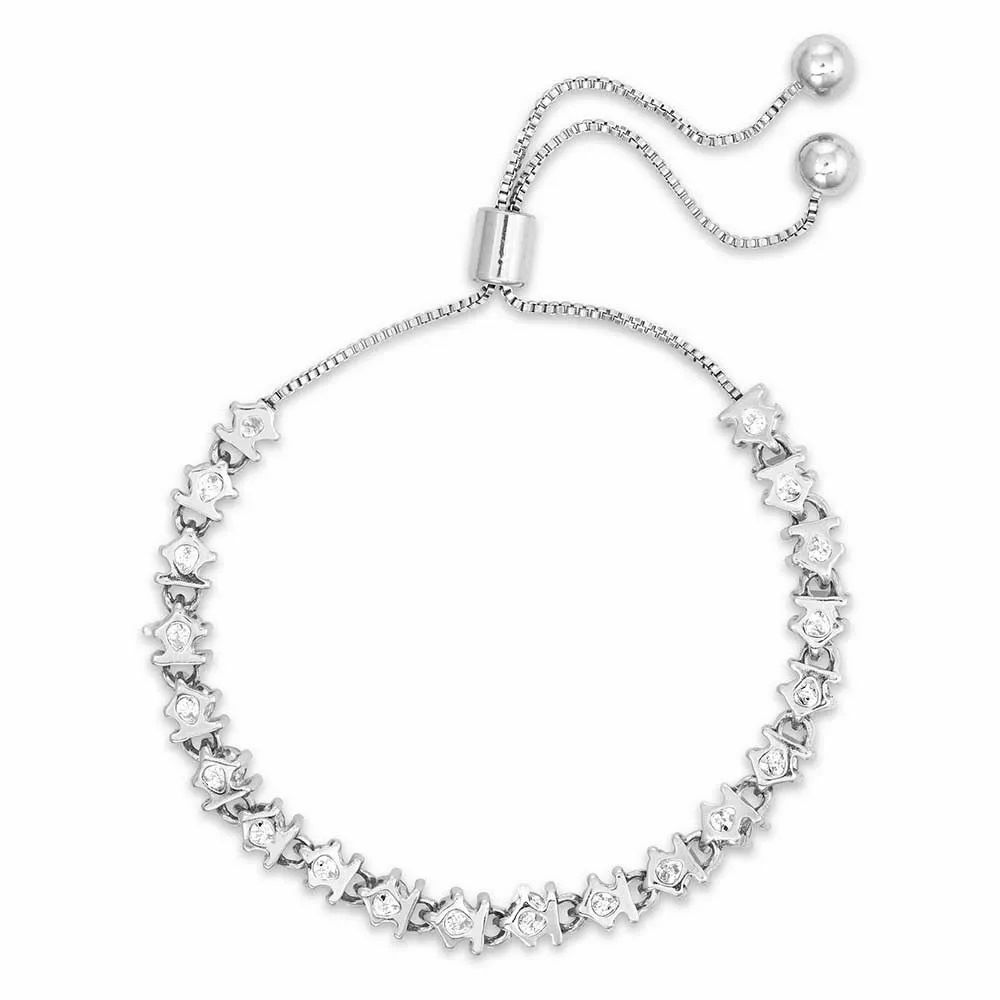 Montana Silversmiths Between Crystals Bolo Bracelet