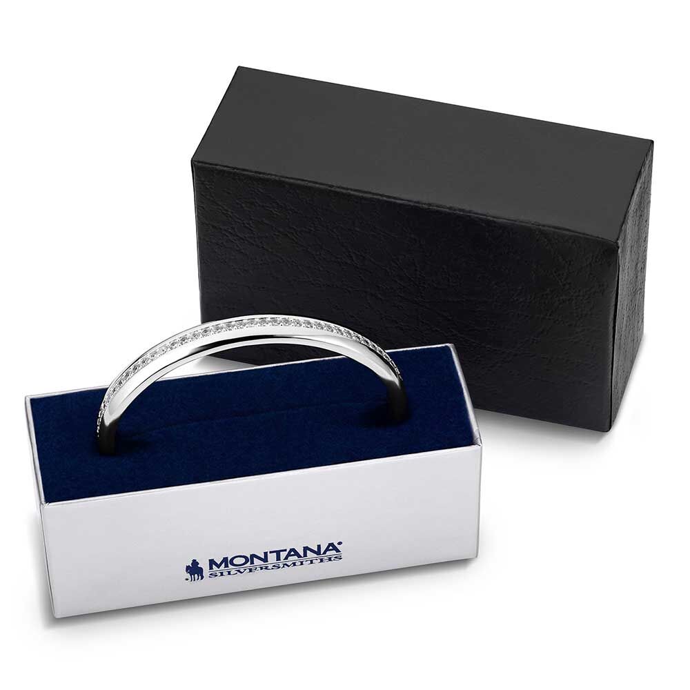 Montana Silversmiths Women's Crosses and Crystals Cuff Bracelet