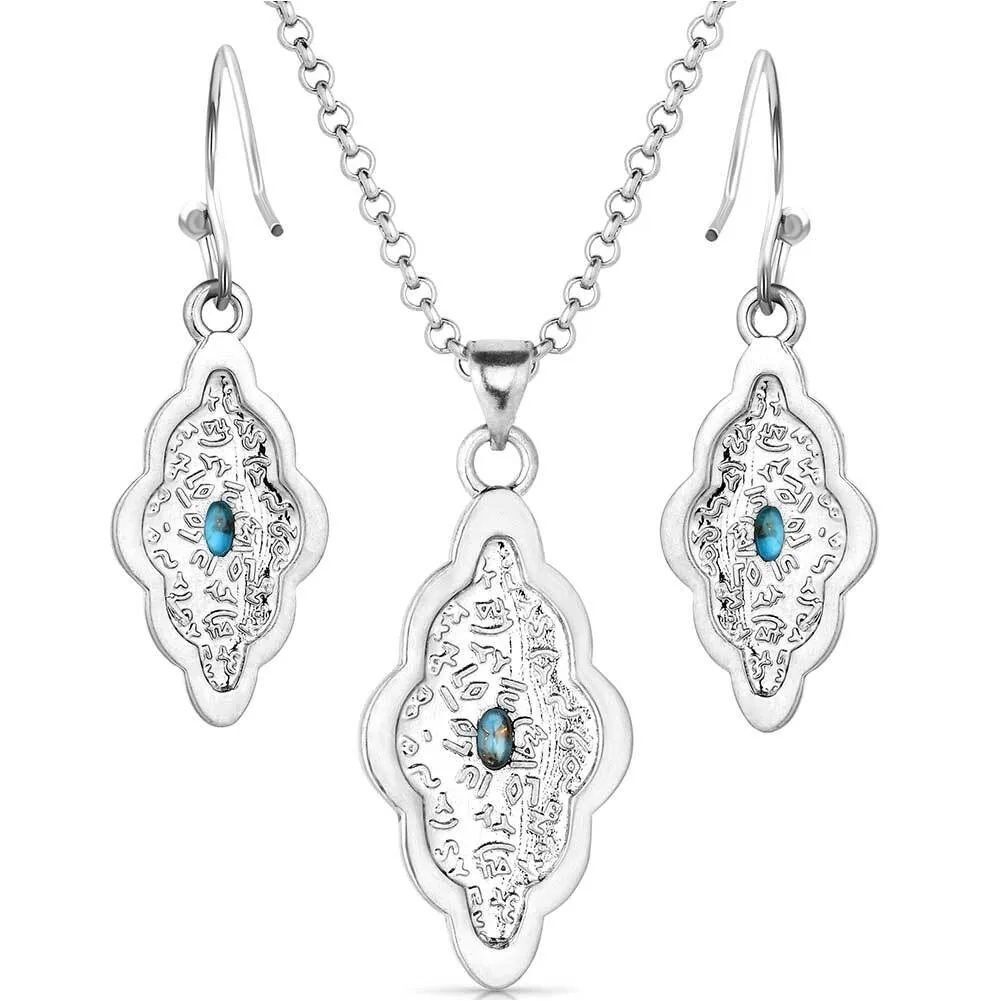 Montana Silversmiths Montana Skies Turquoise Jewelry Set