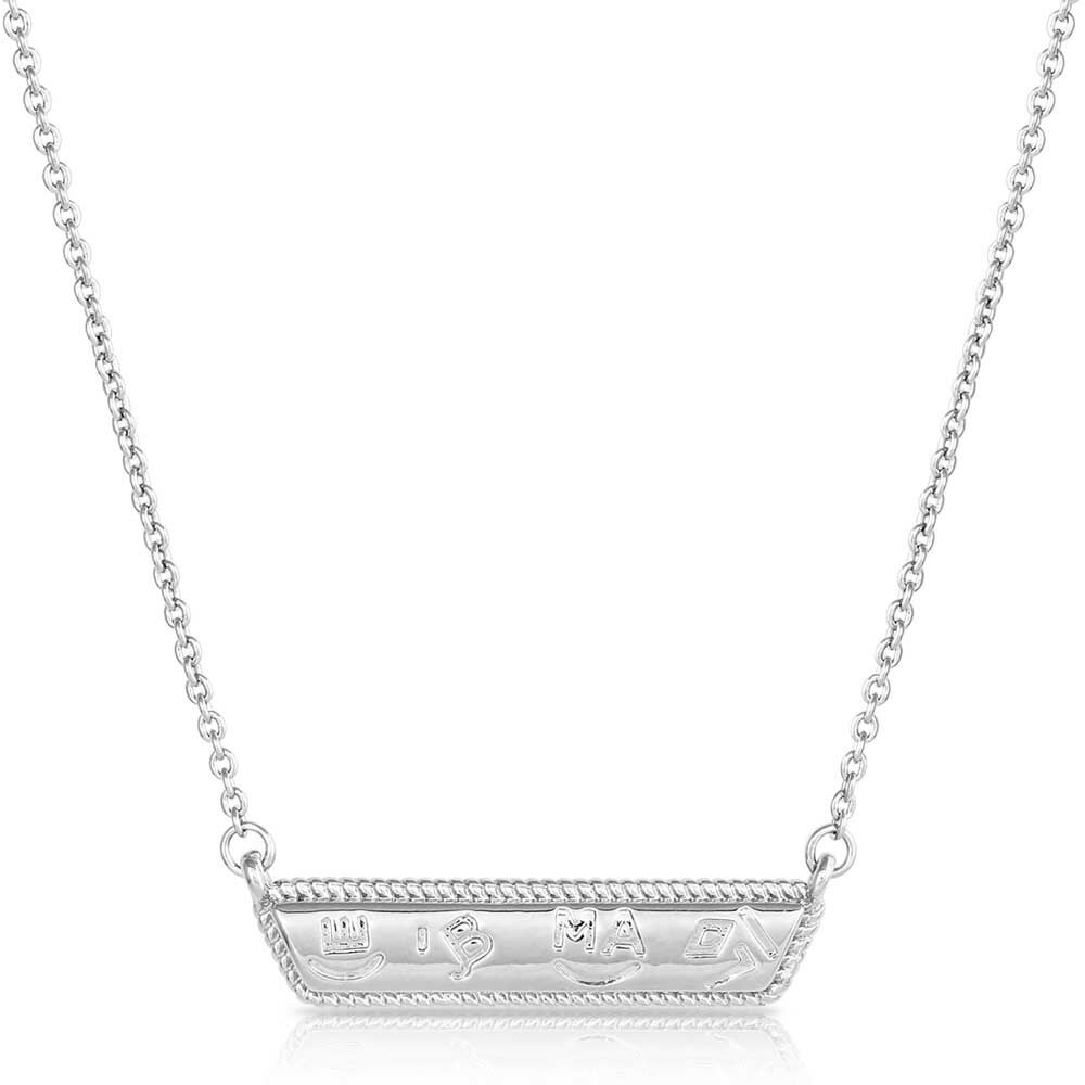 Montana Silversmiths High Noon Cobblestone Bar Necklace
