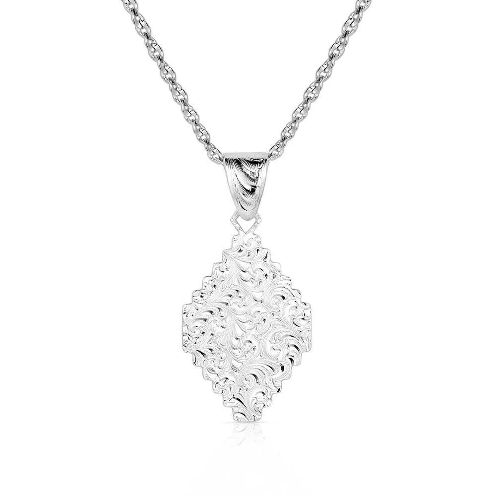 Montana Silversmiths Diamond of the West Turquoise Necklace