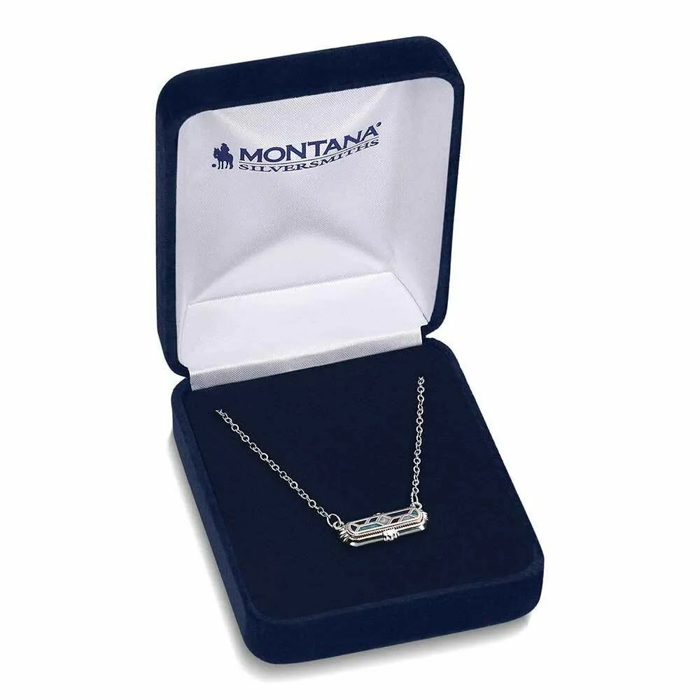 Montana Silversmiths Western Mosaic Bar Necklace