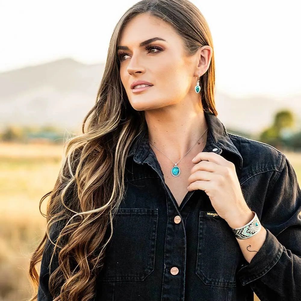 Montana Silversmiths Wisdom of the West Turquoise Necklace