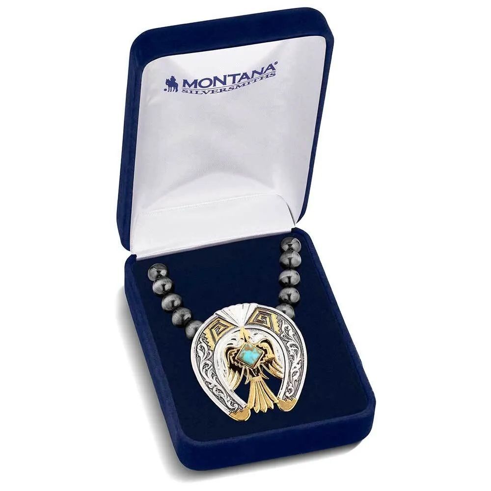 Montana Silversmiths Rise Above Beaded Pendant Necklace