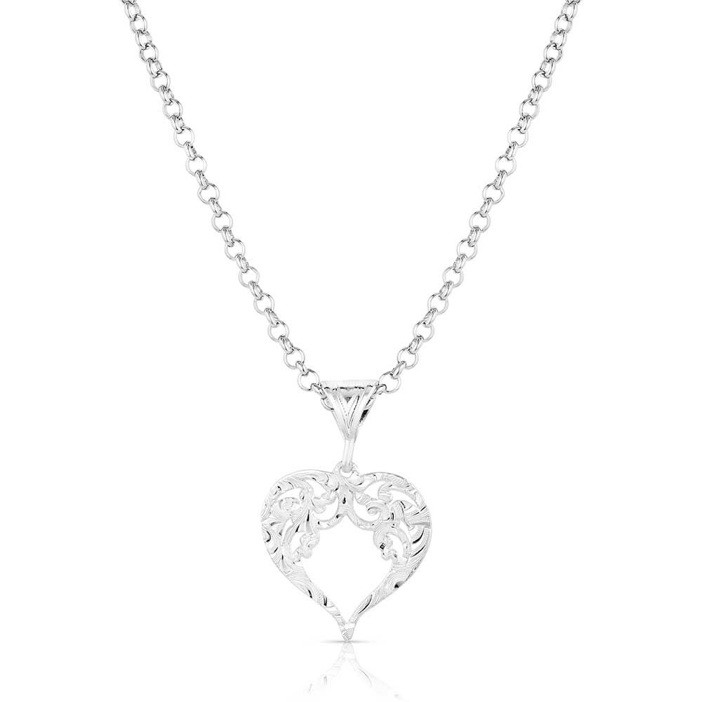 Montana Silversmiths Women's Out West Heart Necklace