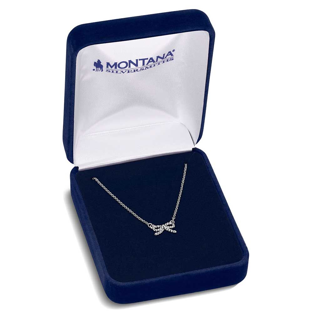 Montana Silversmiths Women's Cowgirls Bow Necklace