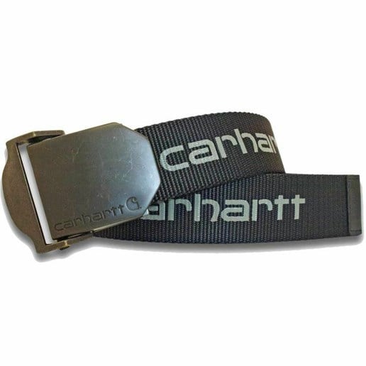 Carhartt Men's Signature Webbing Belt in Black
