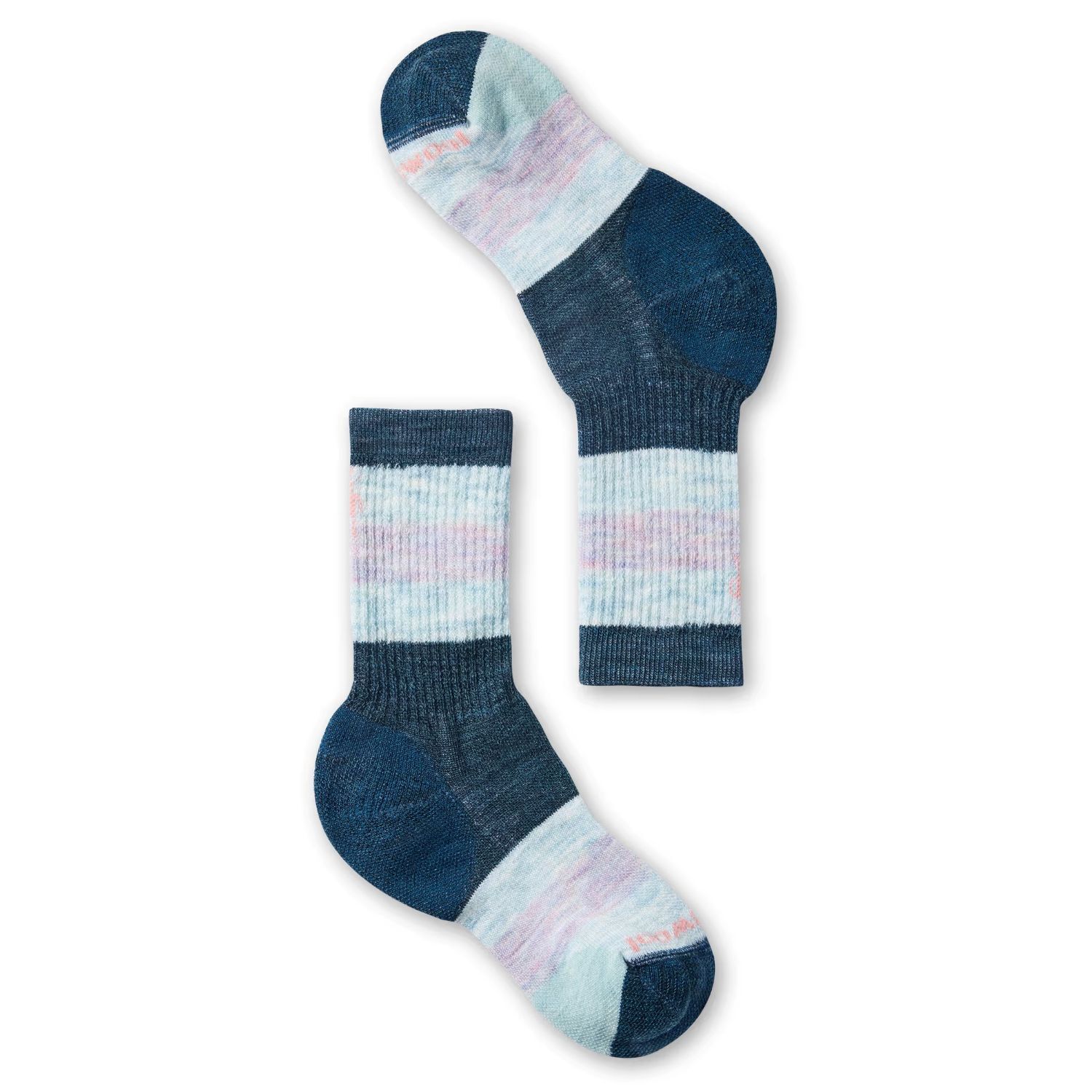 Smartwool Kids' Hike Striped Crew Socks