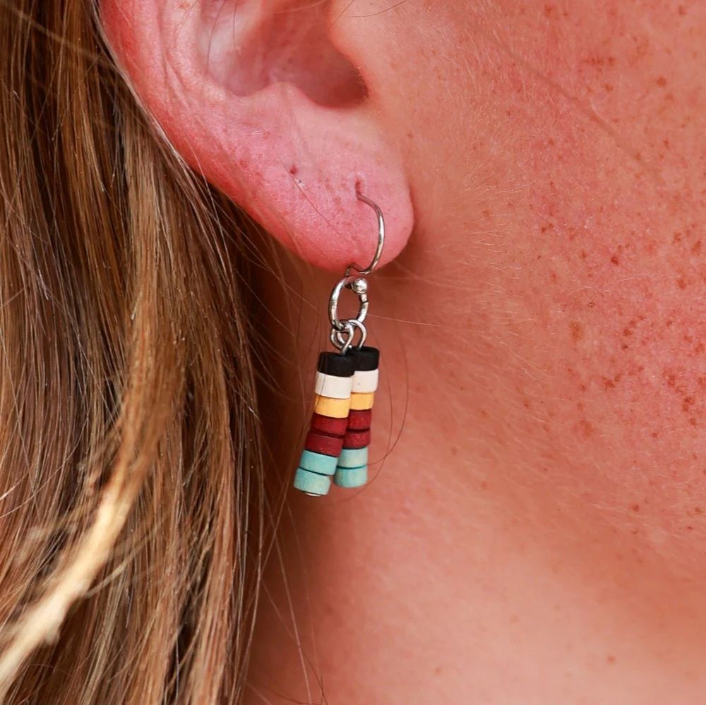 Wyo-Horse Women's Long Seed Bead Necklace Set