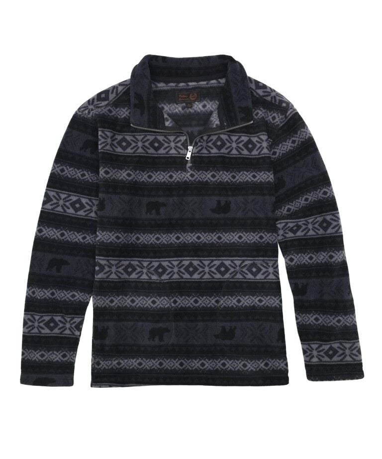 Victory Sportswear Men's Printed Microfleece 1/4 Zip Pullover