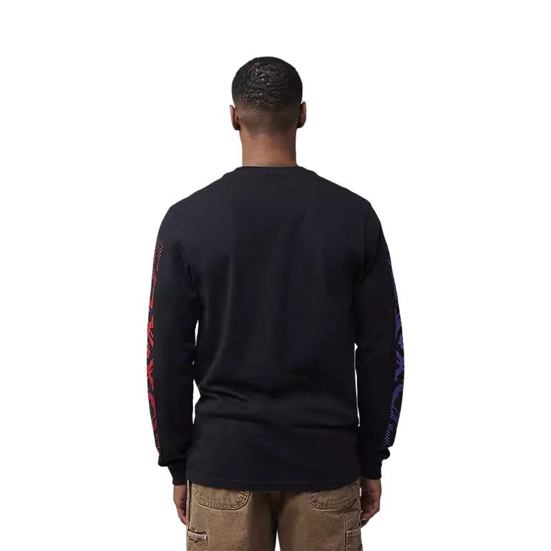 Fox Head Men's Energy Long Sleeve Premium T-Shirt in Black