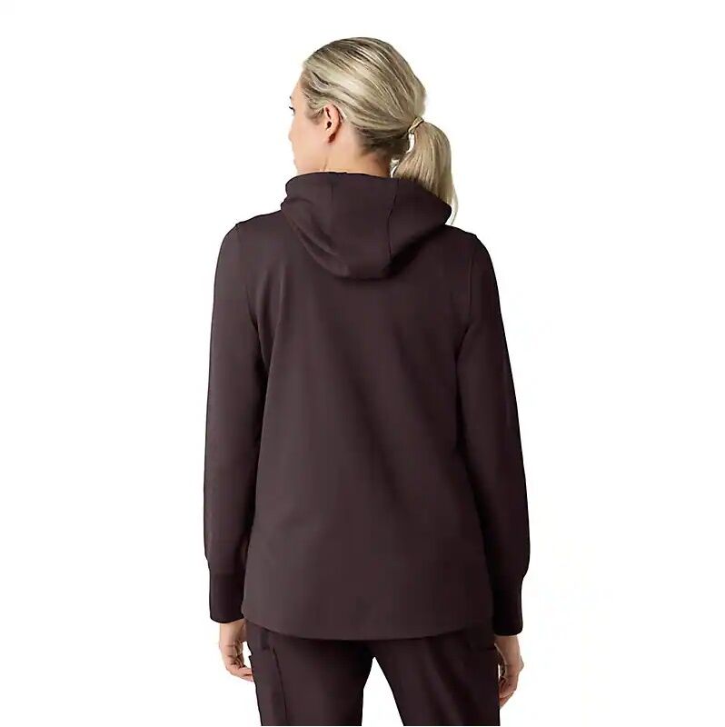 Carhartt Women's Full Zip Waffle Scrub Hoodie