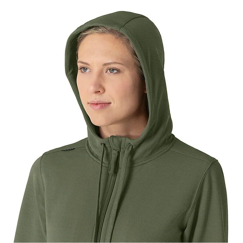 Carhartt Women's Full Zip Waffle Scrub Hoodie