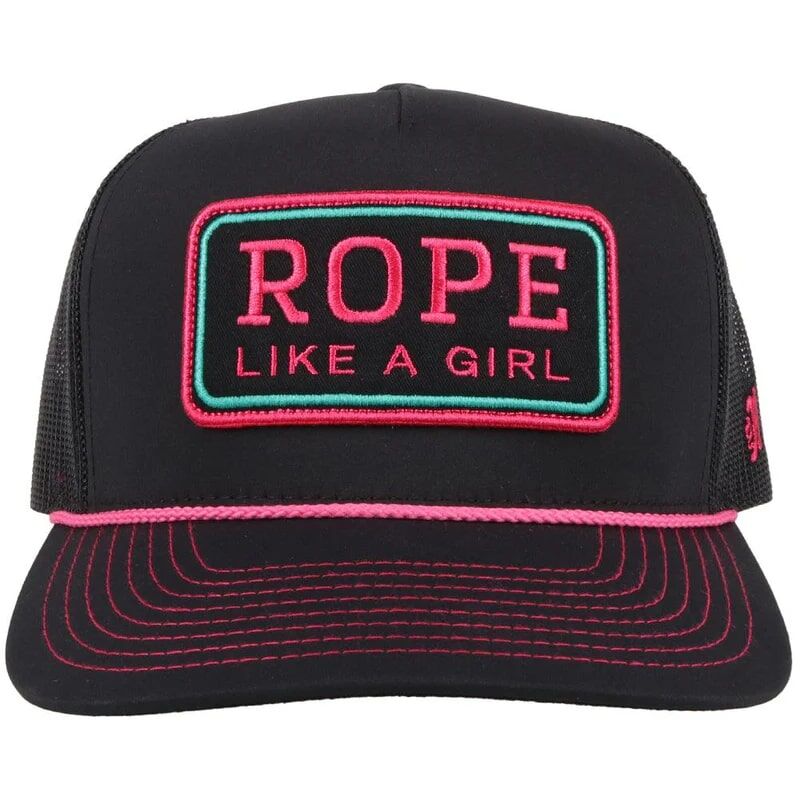 Hooey Women's Rope Like A Girl Hat in Black