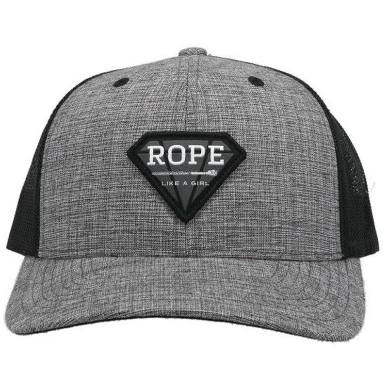 Hooey Women's Rope Like A Girl Hat in Grey