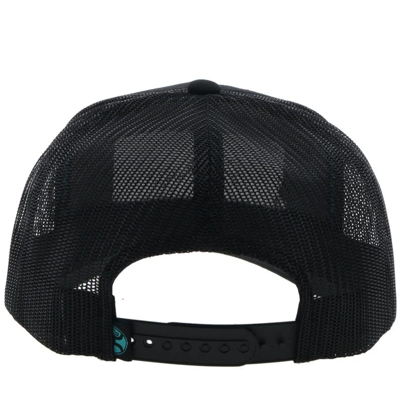 Hooey Men's Sudan Snapback Hat in Black