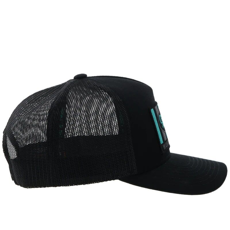 Hooey Men's Sudan Snapback Hat in Black