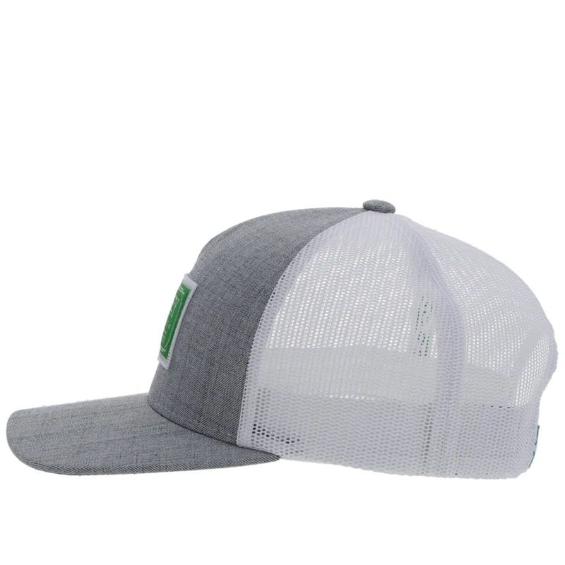 Hooey Men's Doc Hat in Grey/White