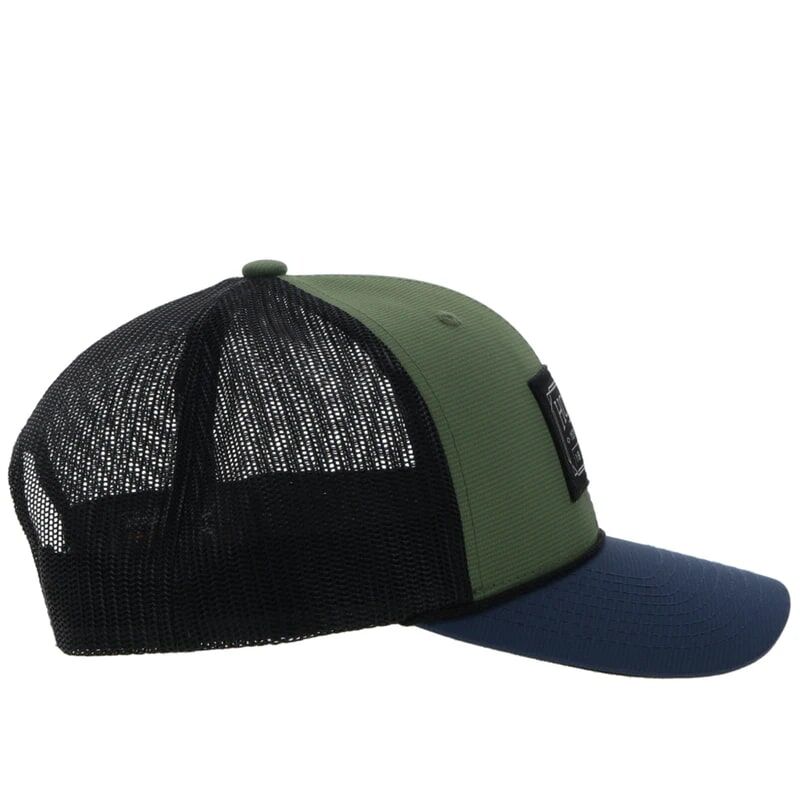 Hooey Men's Doc hat in Olive Black