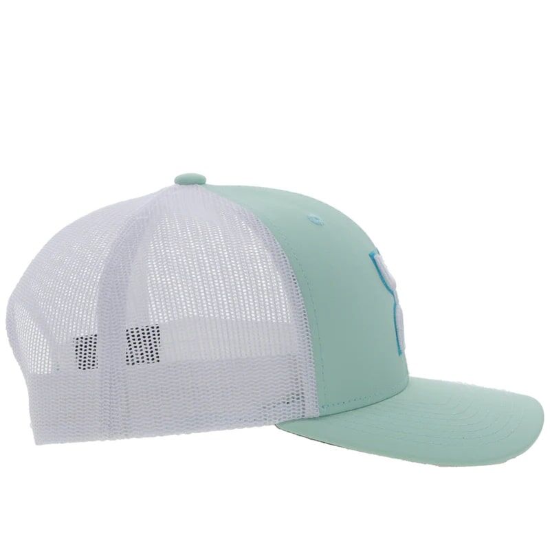 Hooey Men's Sterling Hat in Mint/White