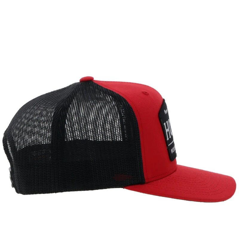Hooey Men's Trip Hat in Red/Black