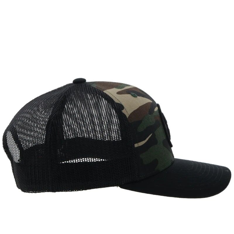 Hooey Men's O-Classic Hat in Camo/Black